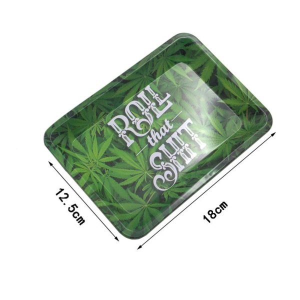 weed accessories Metal Tobacco Rolling Tray Storage Plate Discs For Smoke Bob Marley Herb Grinder weed Cigarette Accessories